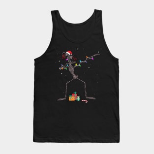 Dabbing Christmas Siren Head Tank Top